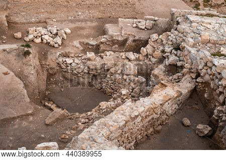 Excavations Of The Ancient Greek City Of Panticapaeum. View From Mount Mithridates To Crimea, Kerch