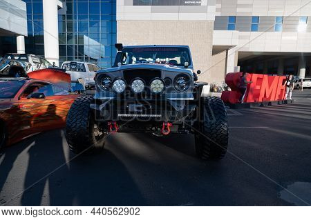 Jeep Gladiator Showcased At The Sema Show.
