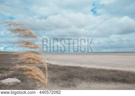 Ecological Catastrophe In Israel, In The Middle East, The Disappearance Of The Dead Sea. Shallowing,