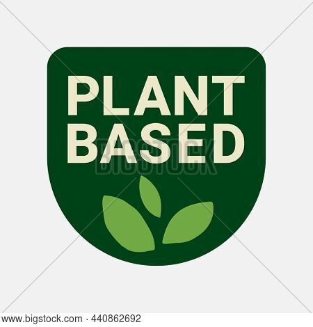 Plant based business logo for food packagin