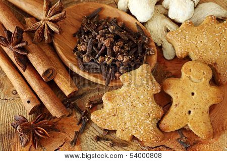 Spices for Christmas cakes