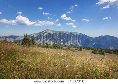 Mountains landscape in  Lower Austria
