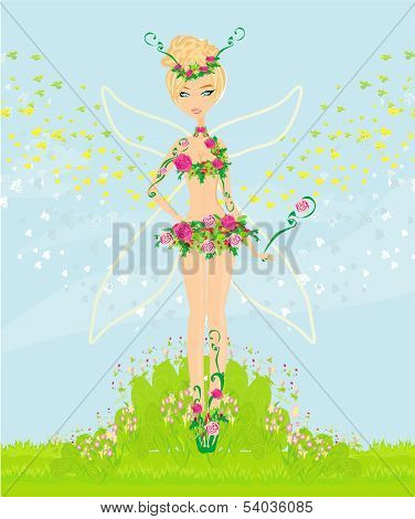 Beautiful Flower Fairy
