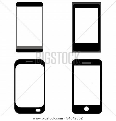cellphone silhouette
