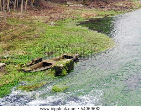 River Gacka, Sinac, Croatia