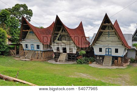 Traditional Toba Batak Houses