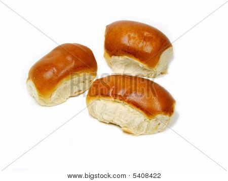 Três pães doces