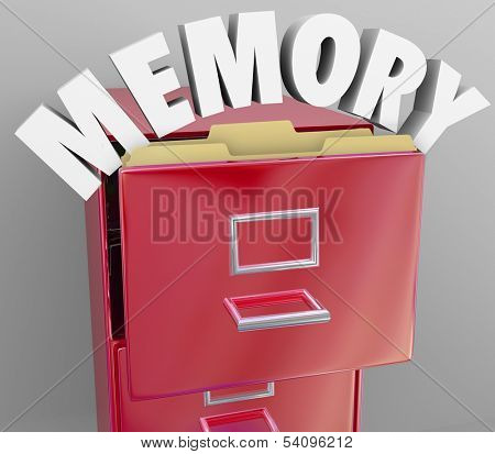 Memory Filing Cabinet Recall Retrieve Memories