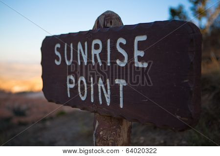 Sunrise Point At Bryce Canyon