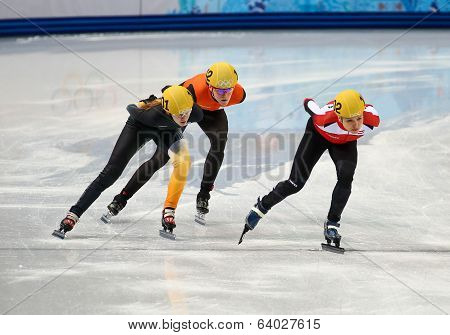 Ladies' 1000 M Heats Short Track Heats