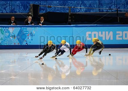 Ladies' 1000 M Heats Short Track Heats