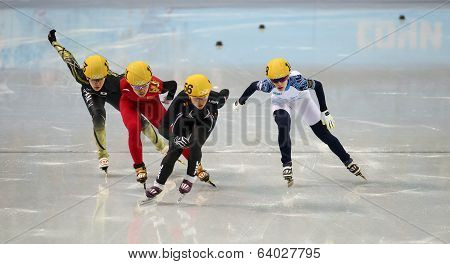 Ladies' 1000 M Heats Short Track Heats