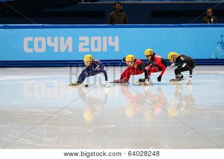 Ladies' 1000 M Heats Short Track Heats