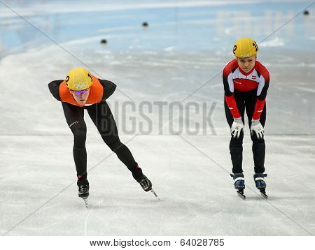 Ladies' 1000 M Heats Short Track Heats