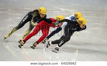 Ladies' 1000 M Heats Short Track Heats
