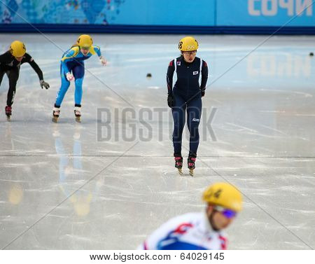 Ladies' 1000 M Heats Short Track Heats