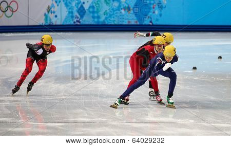 Ladies' 1000 M Heats Short Track Heats