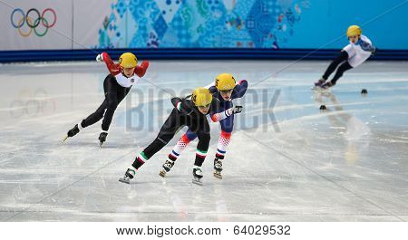 Ladies' 1000 M Heats Short Track Heats