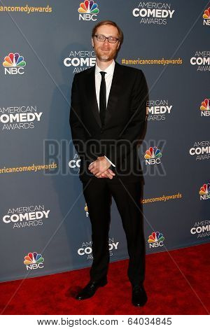 NEW YORK-APR 26: Comedian Stephen Merchant attends the American Comedy Awards at the Hammerstein Ballroom on April 26, 2014 in New York City.