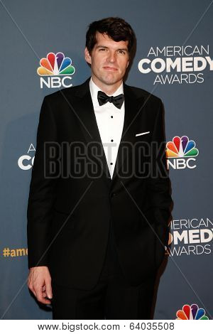 NEW YORK-APR 26: Actor Tim Simons attends the American Comedy Awards at the Hammerstein Ballroom on April 26, 2014 in New York City.