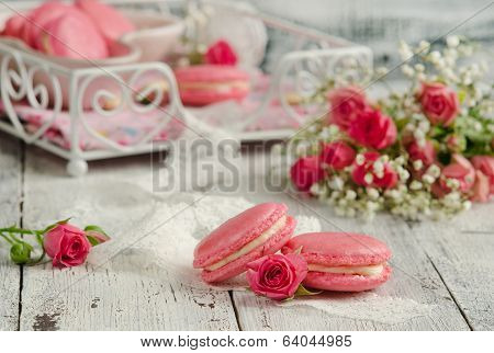 Vanilla macarons