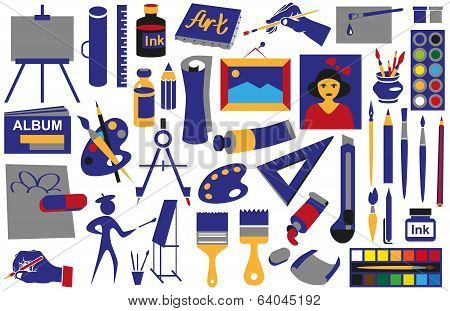 Attributes Art Icons