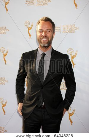 LOS ANGELES - APR 23:  JR Bourne at the 35th College Television Awards at Television Academy on April 23, 2014 in North Hollywood, CA