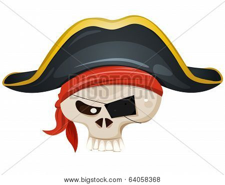 Pirate Skull Head