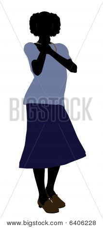 Bedstemor Illustration silhuet