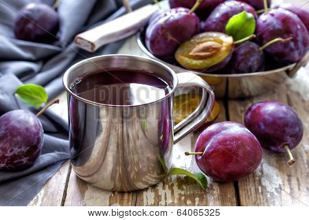 Plum juice