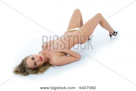 Retrato de la Rubia desnuda