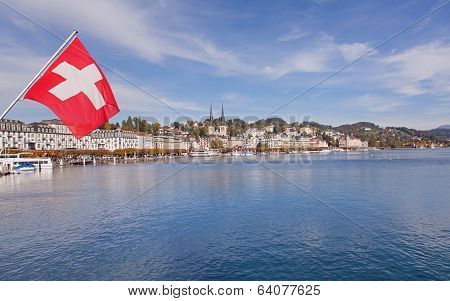 Lucerne cityscape