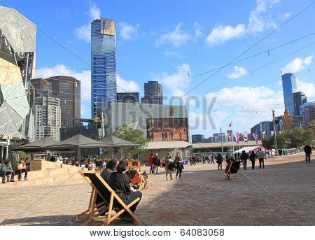 Federation Square Melbourne Australia
