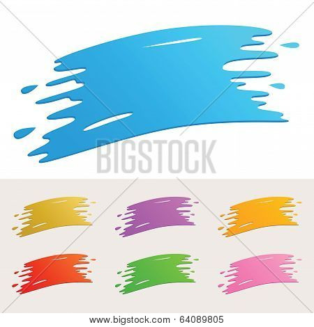 Colorful Paint Splater