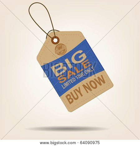 Sale Tag Vintage Big Sale