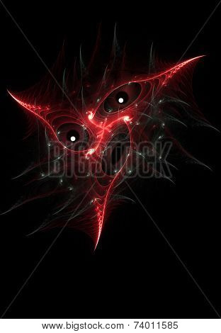 Fractal Resembling A Head Specter