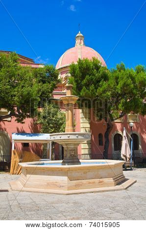 Church of St. Antonio. Fasano. Puglia. Southern Italy.