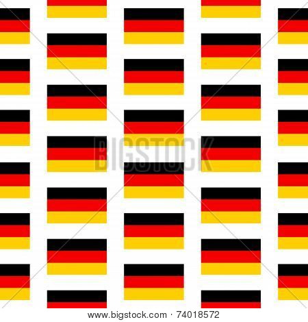 Germany Flag Seamless Pattern