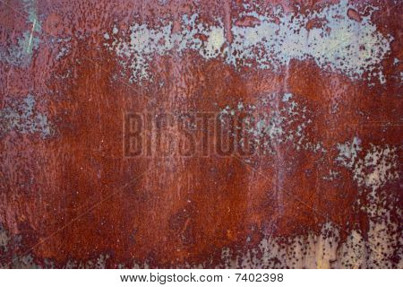 Metal oxidado severamente