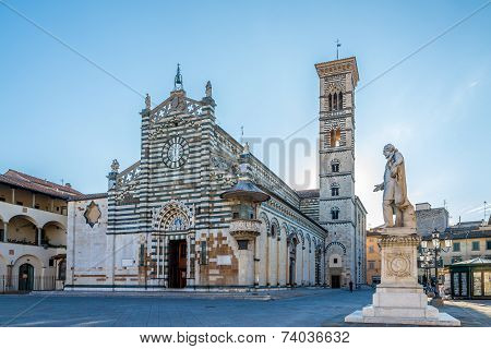 Cathedral Santo Stefano Of Prato In Italy