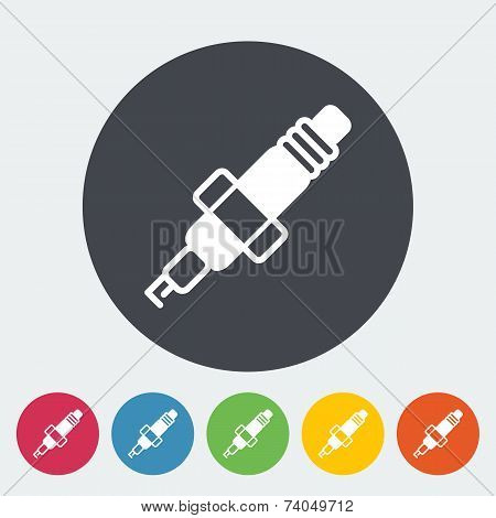 Sparkplug single icon.