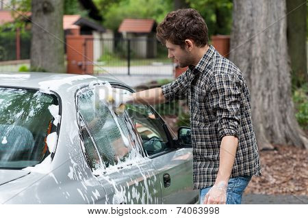 Washing Car