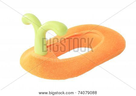 Baby Toilet Bowl Potty Seat Isolated On White