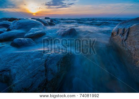 Wild sea