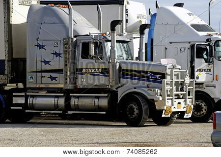 An Australian Truck Turning