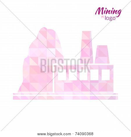 Industrial plant  vector