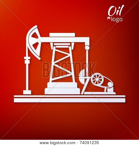 Industrial plant  vector
