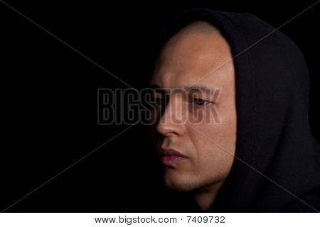 Hombre con Hoddie