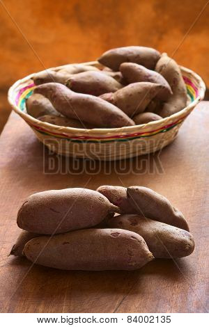 Raw Purple Sweet Potato