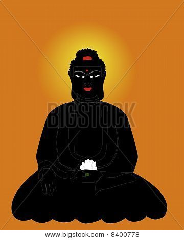 Silueta Buddhy